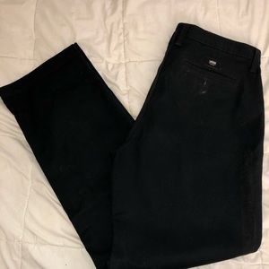 Vans black slim straight chinos
